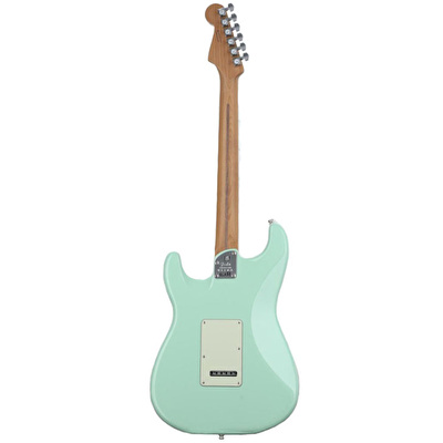 Fender LTD American Ultra Stratocaster Akçaağaç Klavye Surf Green Elektro Gitar